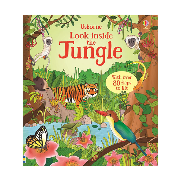 ★어스본★Look Inside : the Jungle (Board book, UK)
