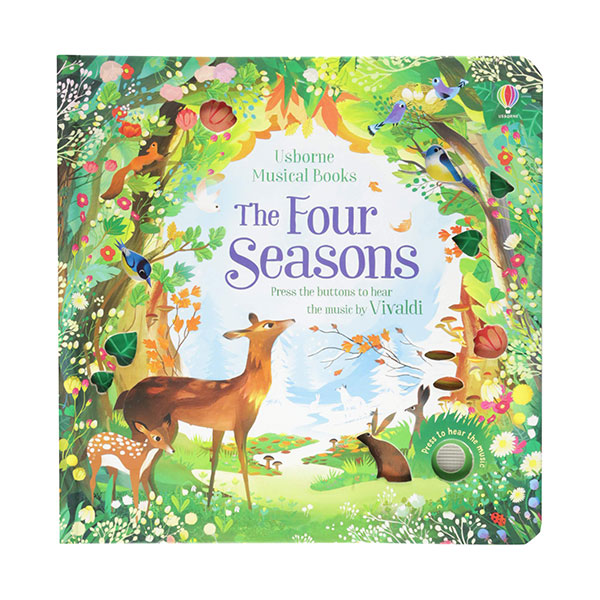 Usborne Musical Books : The Four Seasons (Sound Board Book, UK)