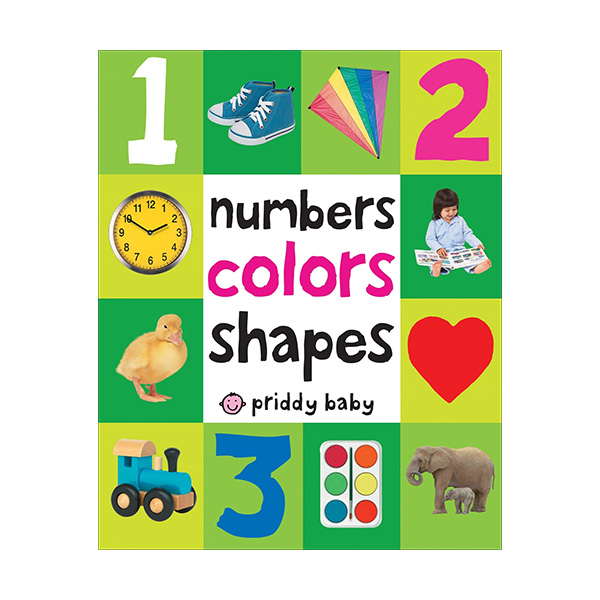 Numbers Colors Shapes (Board book)