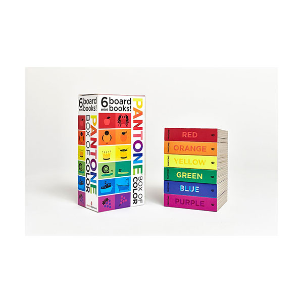 Pantone : Box of Color : 6 Mini Board Books! (Board book)