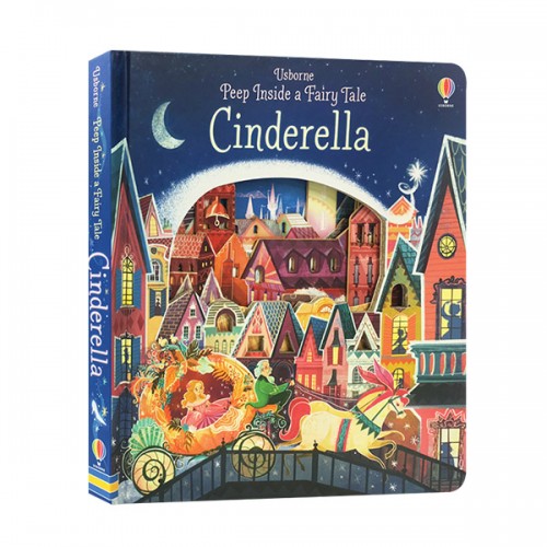 ★어스본★Usborne Peep Inside a Fairy Tale : Cinderella (Board book, 영국판)