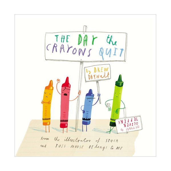 The Day the Crayons Quit (Board book,영국판)