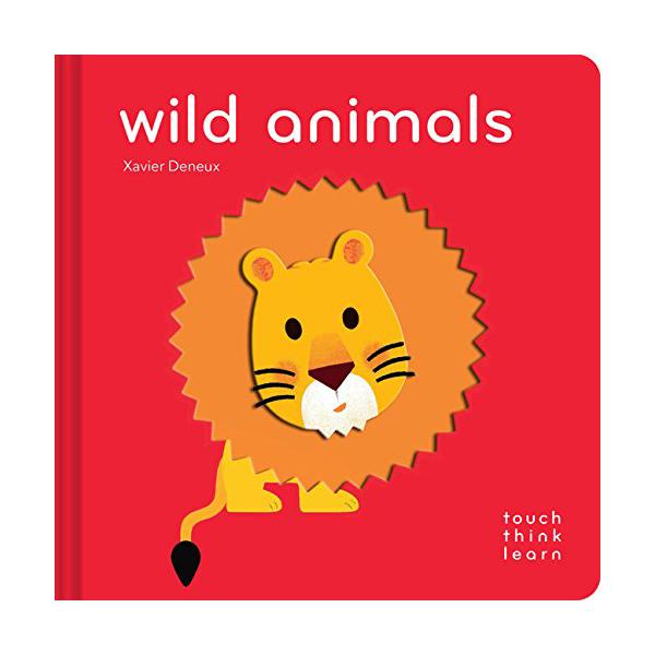Touch Think Learn : Wild Animals (Board book)