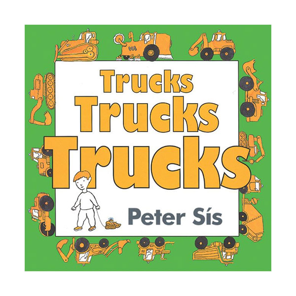 [★탈것]Trucks Trucks Trucks (Board Book)