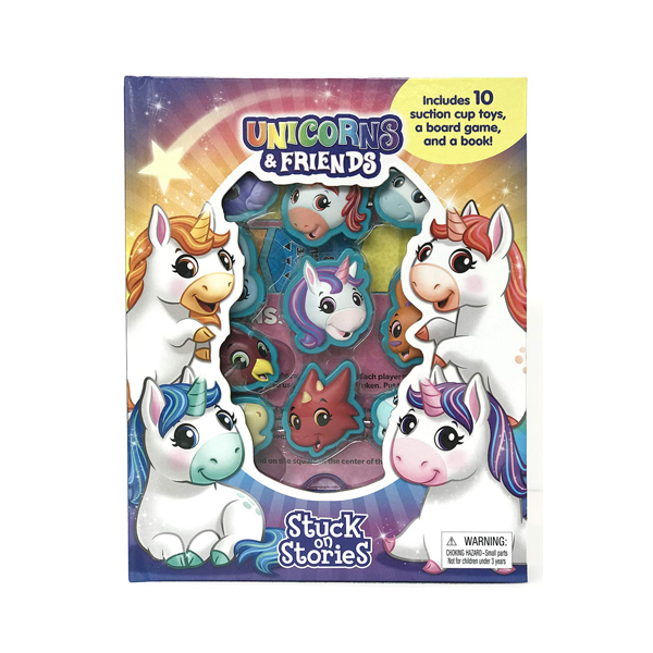Unicorns & Friends Stuck on Stories (Board Book)