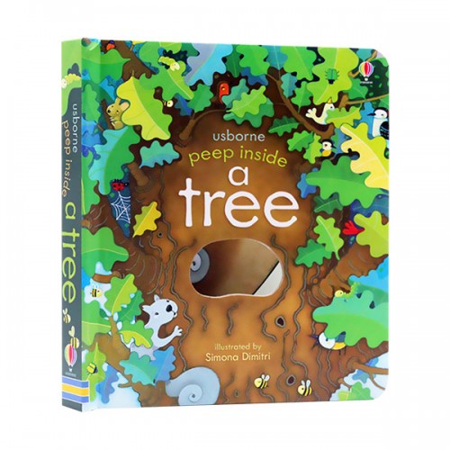 Usborne Peep Inside : a Tree (Board book, 영국판)