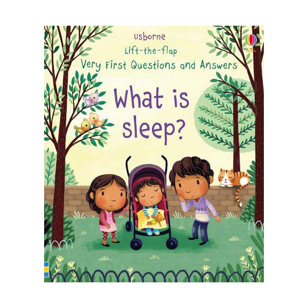 ★어스본★Very First Lift-the-Flap Questions & Answers : What is Sleep? (Board book, UK)