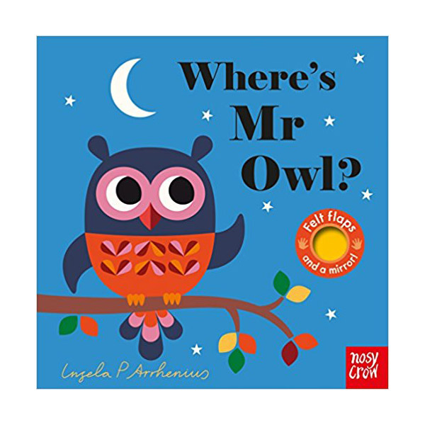 Where's Mr Owl? : Felt Flap Book (Board book, 영국판)
