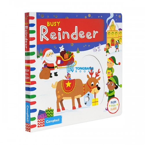 Busy Books Series : Busy Reindeer (Board book, 영국판)