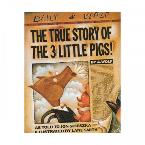 The True Story of the 3 Little Pigs (Paperback)