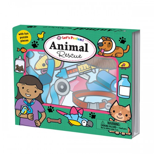Let's Pretend : Animal Rescue (Board book, 영국판)