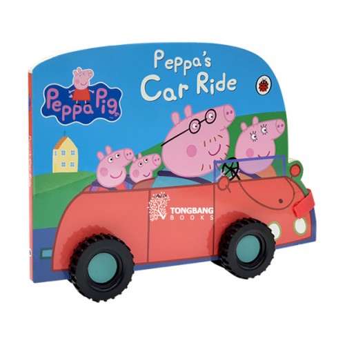 [★탈것]Peppa Pig : Peppa's Car Ride (Board book, 영국판)