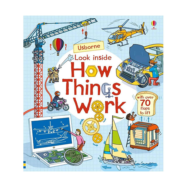 ★어스본★Look Inside : How Things Work (Board book, 영국판)
