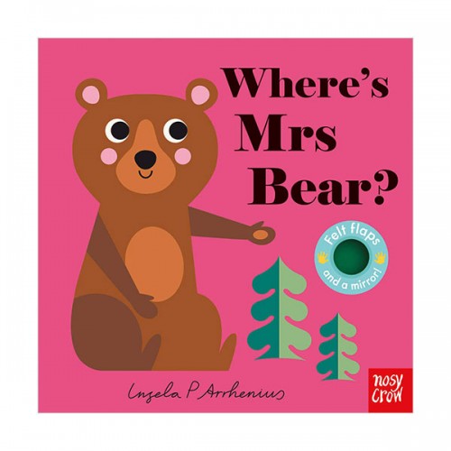 Where's Mrs Bear? : Felt Flap Book (Board book, 영국판)