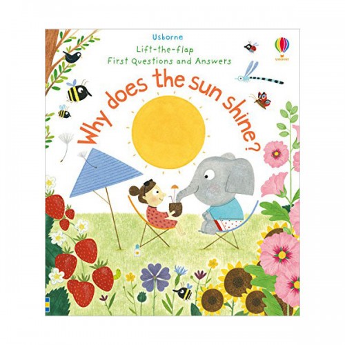 ★어스본★Lift-the-flap Questions and Answers : Why Does the Sun Shine? (Board book, 영국판)