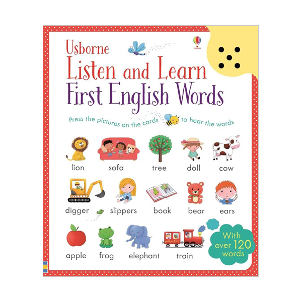 ★어스본★Listen and Learn : First English Words (Hardcover, 영국판)