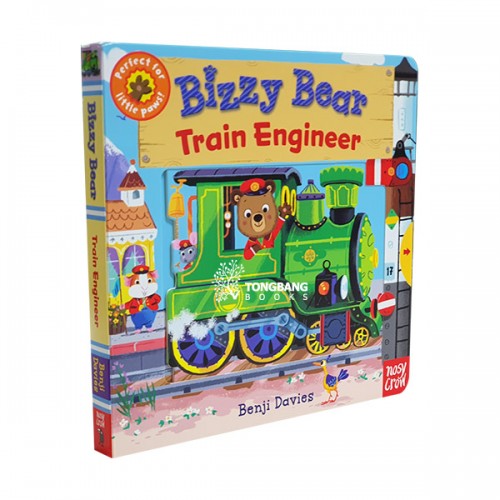 ★Spring Animal★Bizzy Bear : Train Engineer (Board book)