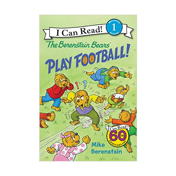 ★Spring Animal★I Can Read 1 : The Berenstain Bears Play Football! (Paperback)