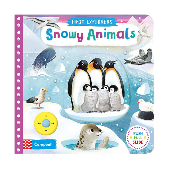  First Explorers : Snowy Animals (Board book, 영국판)