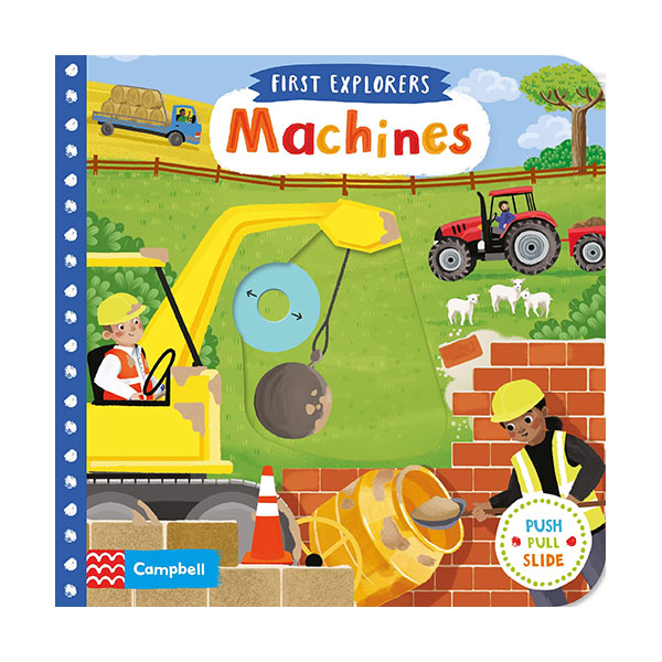 First Explorers : Machines (Board book, 영국판)
