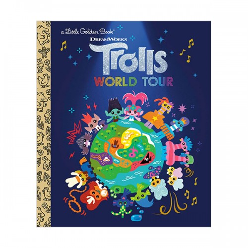 Little Golden Book : DreamWorks Trolls World Tour (Hardcover)
