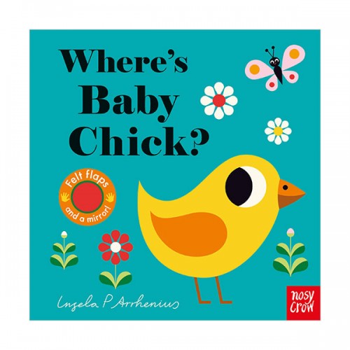 Where's Baby Chick? : Felt Flap Book (Board book, 영국판)
