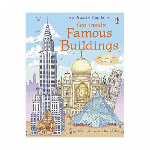 ★어스본★See Inside : Famous Buildings (Hardcover, 영국판)