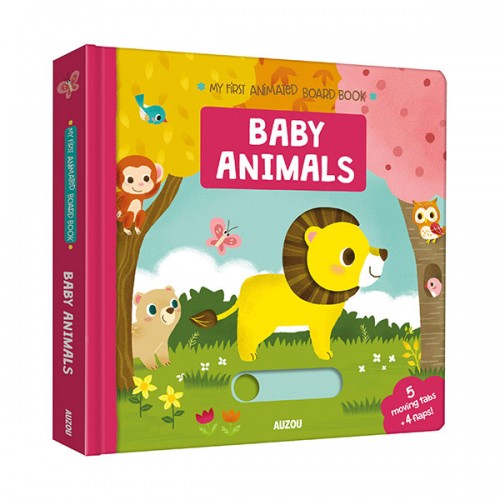 My First Animated Board Book : Baby Animals (Board Book, 영국판)