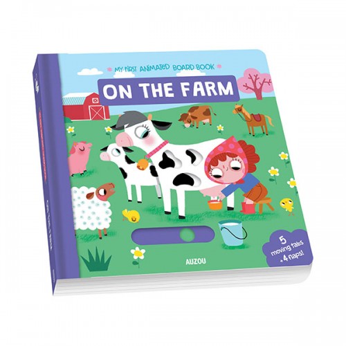 My First Animated Board Book : On the Farm (Board Book, 영국판)