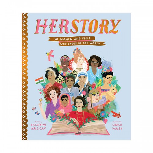 Herstory : 50 Women and Girls Who Shook Up the World (Hardcover)