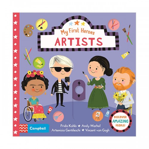 My First Heroes : Artists (Board book, 영국판)