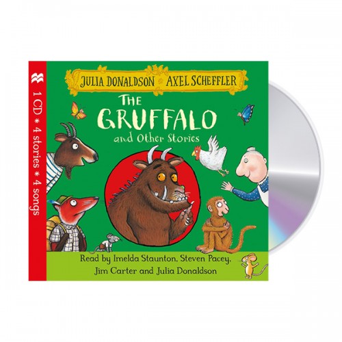 [★추천작가]The Gruffalo and Other Stories CD (Audio CD, 영국판) (도서미포함)