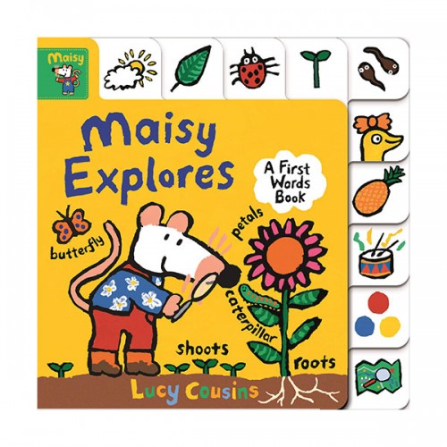 Maisy Explores : A First Words Book (Board book)
