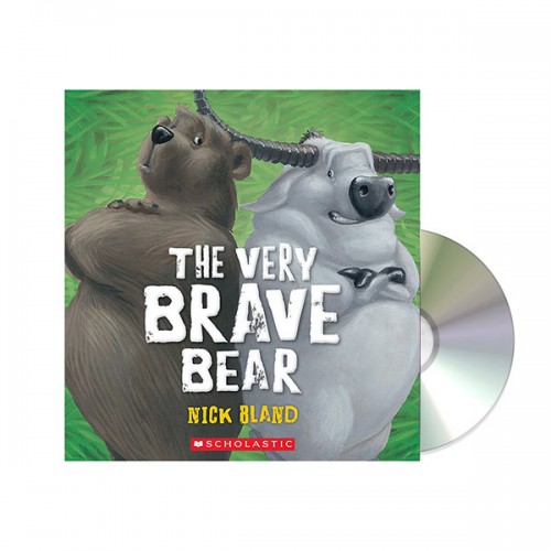 ★Spring Animal★The Very Brave Bear (Paperback & CD)