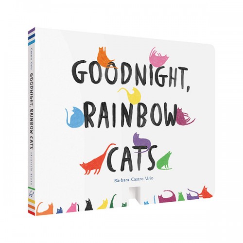  Goodnight, Rainbow Cats (Board book)