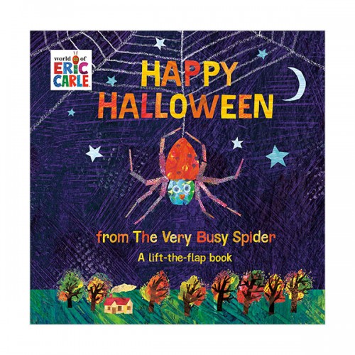 [★추천작가] Happy Halloween from The Very Busy Spider : A Lift-the-Flap Book (Board book)