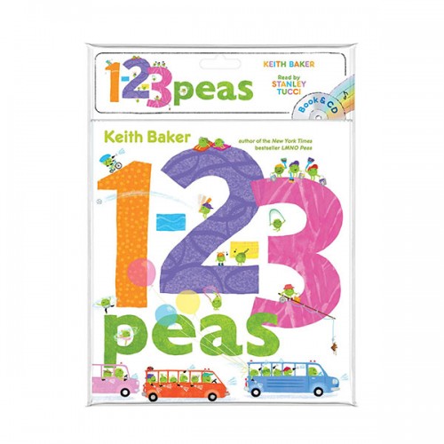 The Peas Series : 1-2-3 Peas (Book & CD)