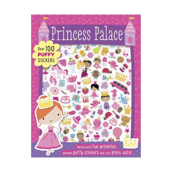 Princess Palace Puffy Sticker Book (Paperback, 영국판)