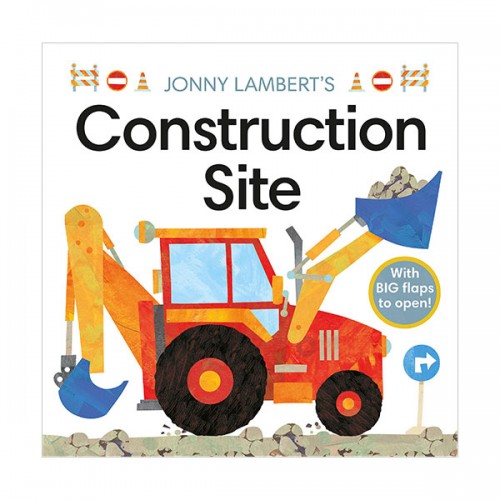 [★탈것]Jonny Lambert's Construction Site (Board book)