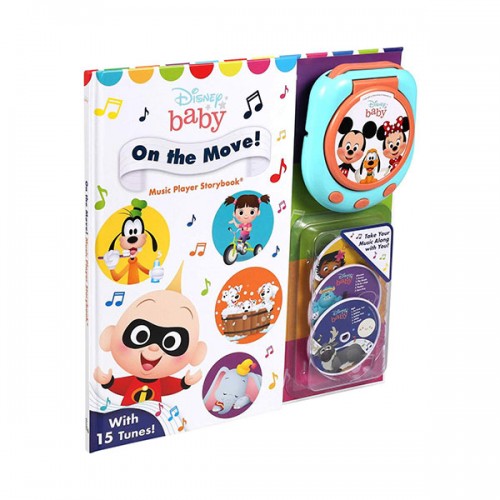 Disney Baby : On the Move! Music Player Storybook (Hardcover)