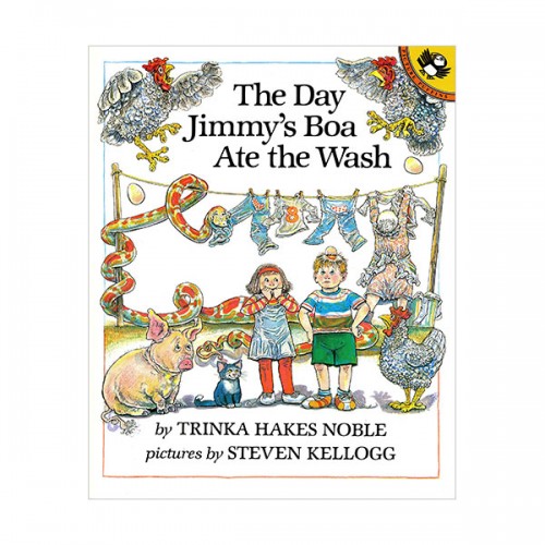 The Day Jimmy's Boa Ate the Wash (Paperback)