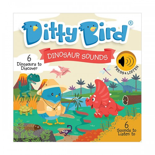 Ditty Bird : Dinosaur Sounds (Sound Board book)