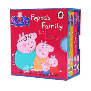 [적립금 3배★]Peppa Pig : Peppa’s Family Little Library (Board book, 영국판)