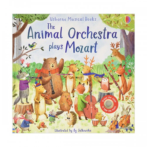 ★어스본★Usborne Sound Books : The Animal Orchestra Plays Mozart (Board book, Sound Book, UK)