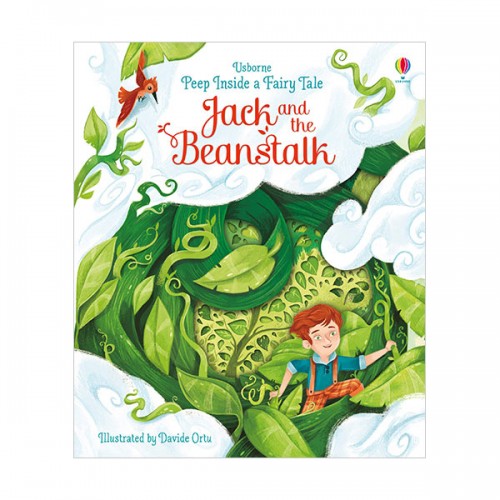 ★어스본★Peep Inside a Fairy Tale : Jack and the Beanstalk (Board book, UK)