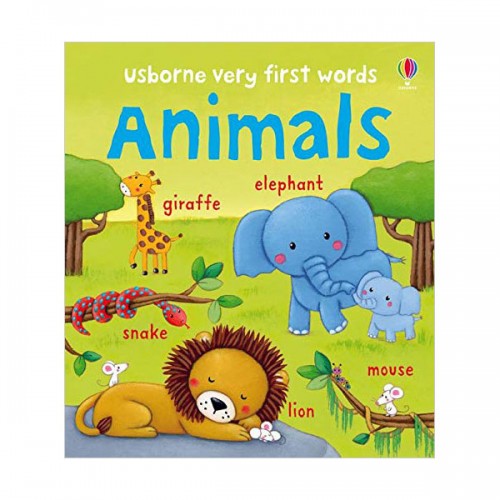 Usborne Very First Words : Animals (Board book, 영국판)