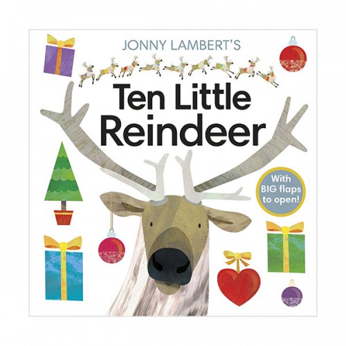 Jonny Lambert's Ten Little Reindeer (Board book, )