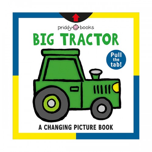 [★탈것]A Changing Picture Book : Big Tractor (Board book)
