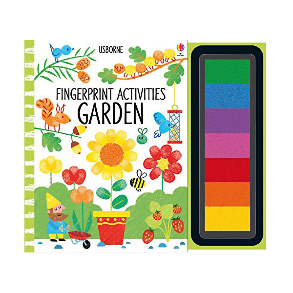 Fingerprint Activities : Garden (Spiral Bound, 영국판)