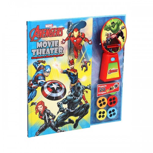 Marvel Avengers : Movie Theater Storybook & Movie Projector (Hardcover)